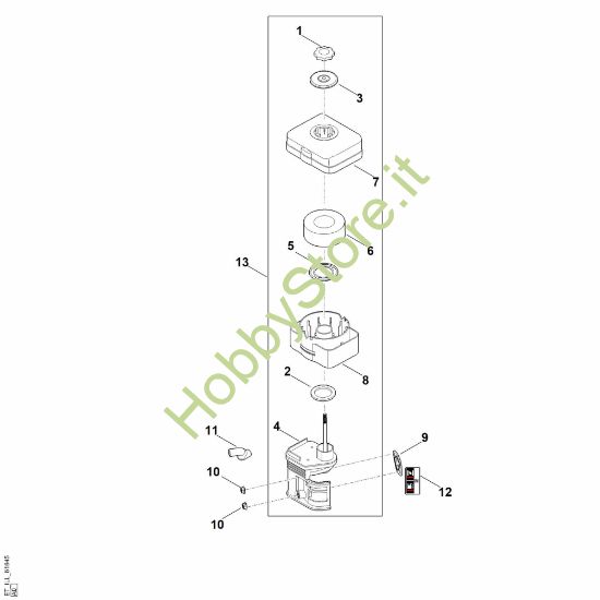Picture of B - Filtro aria EHC 700.0 (EHC700-0004)